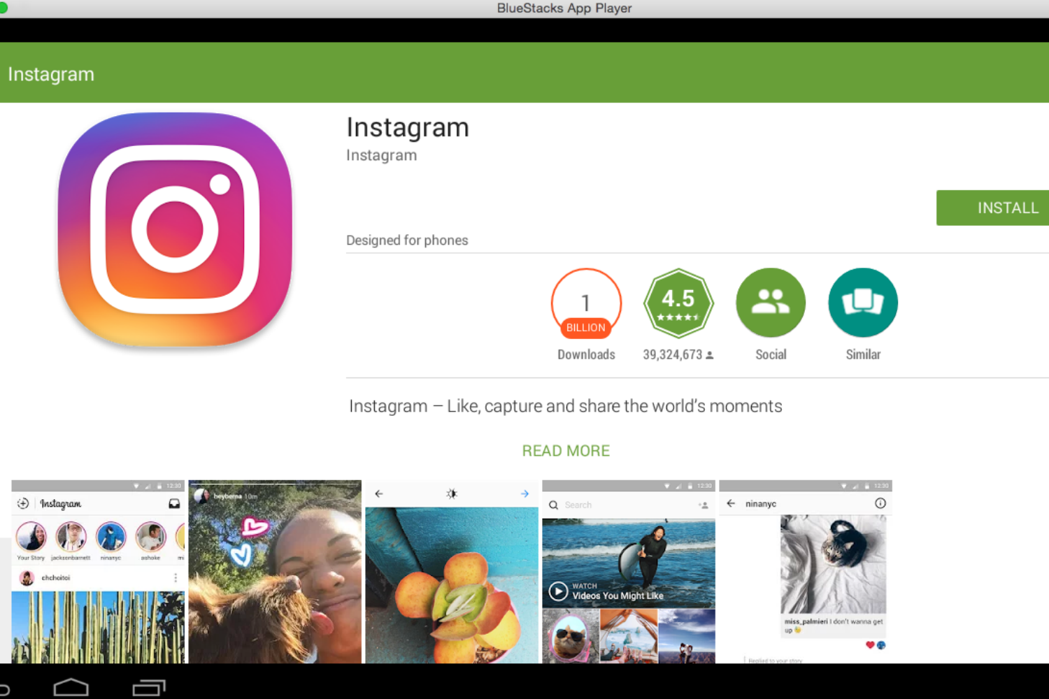 download instagram app for macbook